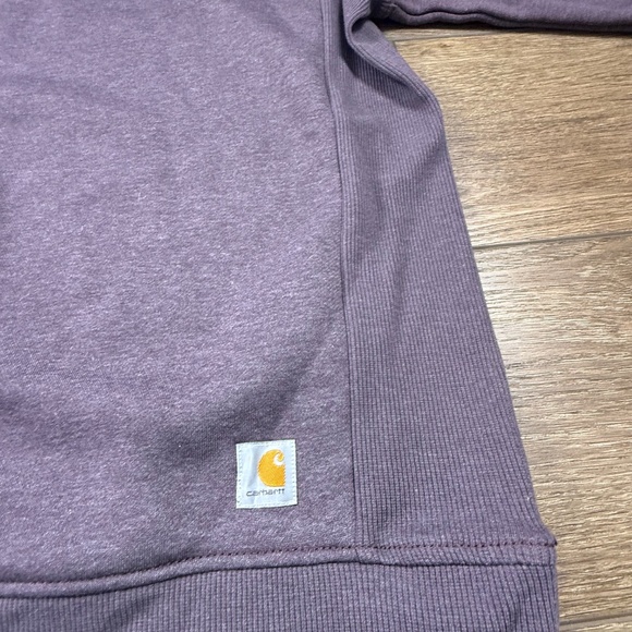 Carhartt Women's Relaxed Fit Midweight Crewneck Block Logo NWT 2X Fall Outdoor - Picture 8 of 13